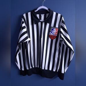 USA Hockey Long Sleeve V-neck Zip Up